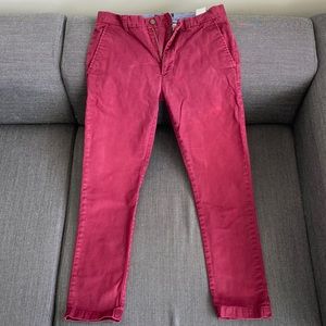 Banana Republic pants. Size 30x30. Fulton skinny chino.